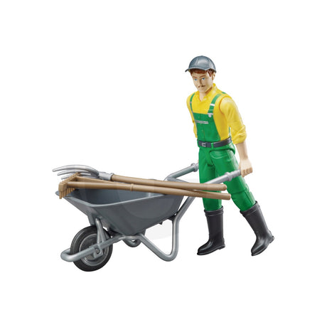 Set figurine fermier, scara 1:16 Bruder 62610