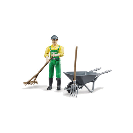 Set figurine fermier, scara 1:16 Bruder 62610 – imagine 2