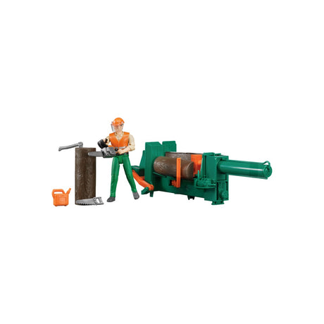 Set forestier de jucarie, scara 1:16 Bruder 062650