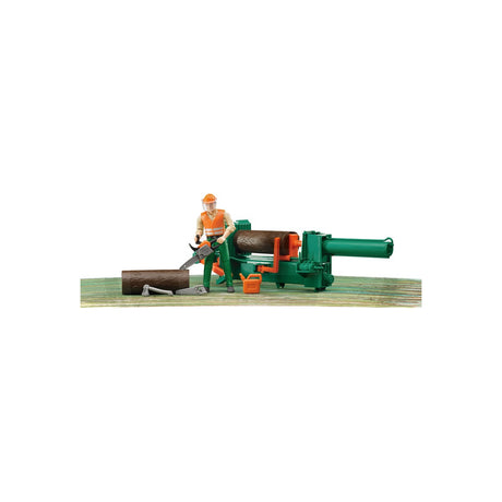 Set forestier de jucarie, scara 1:16 Bruder 062650 – imagine 3