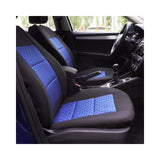 Set huse scaun Premium Lux - albastru