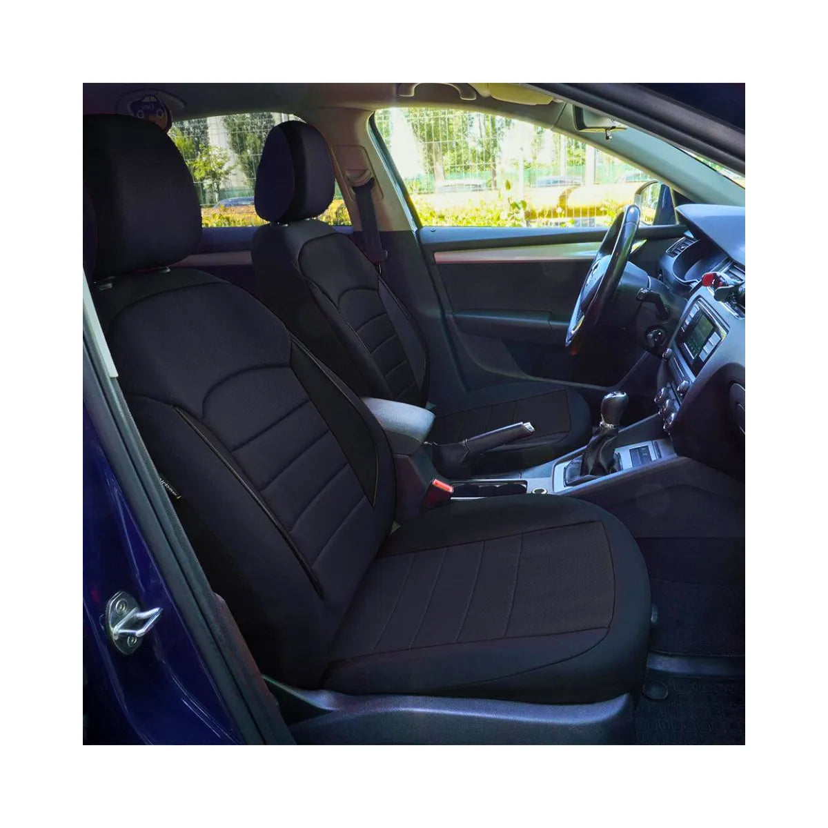 Set huse scaun urban negru