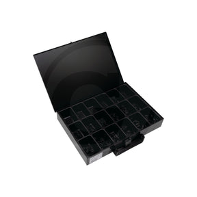 Set o-ringuri format din 700 piese GRANIT BLACK EDITION 487SET12