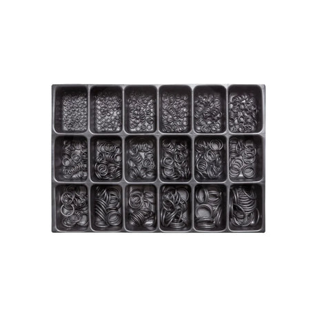 Set o-ringuri format din 700 piese GRANIT BLACK EDITION 487SET12 – imagine 3