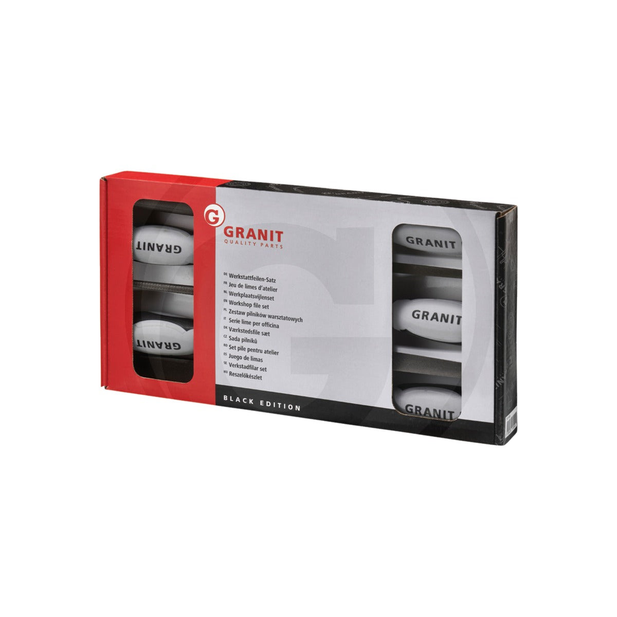 Set pile atelier 5 piese GRANIT BLACK EDITION 7301469 – imagine 2