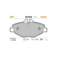 Set placute frana fata Valeo 301638