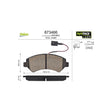 Set placute frana Valeo 873466