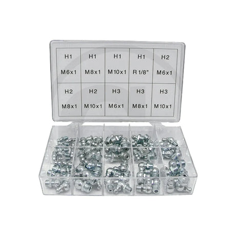 Set profesional nipluri de gresare - Cod comanda: format din 70 piese PRESSOL 50016092