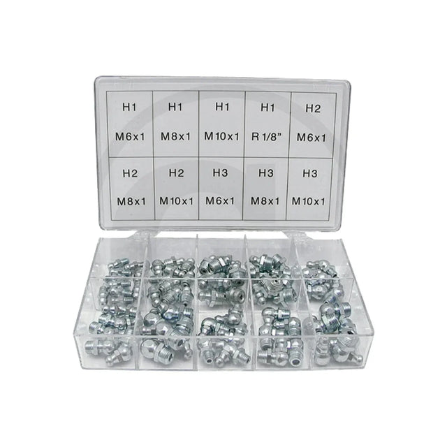 Set profesional nipluri de gresare - Cod comanda: format din 70 piese PRESSOL 50016092