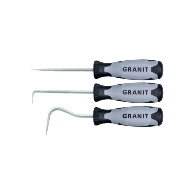 Set scule tip carlig, 3 buc GRANIT BLACK EDITION 7301496
