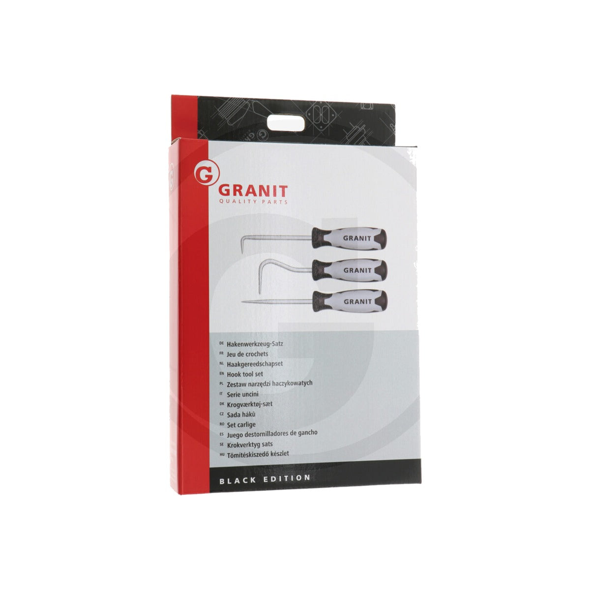 Set scule tip carlig, 3 buc GRANIT BLACK EDITION 7301496 – imagine 2