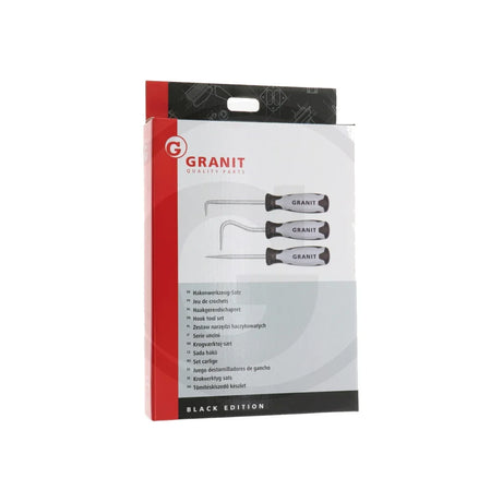 Set scule tip carlig, 3 buc GRANIT BLACK EDITION 7301496 – imagine 2