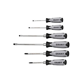 Set surubelnite, 6 buc fara capac de impact GRANIT BLACK EDITION 7301465