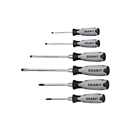 Set surubelnite, 6 buc fara capac de impact GRANIT BLACK EDITION 7301465