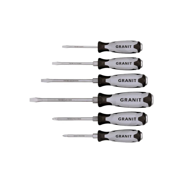 Set surubelnite cu capac de impact 6 piese GRANIT BLACK EDITION 7301466