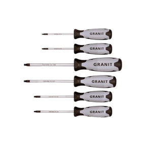 Set surubelnite, TX 6 piese GRANIT BLACK EDITION 7301467