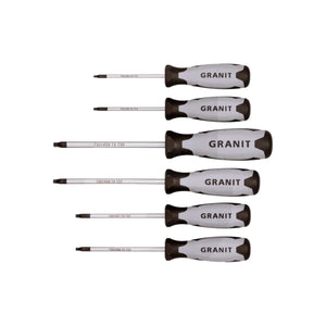 Set surubelnite, TX 6 piese GRANIT BLACK EDITION 7301467
