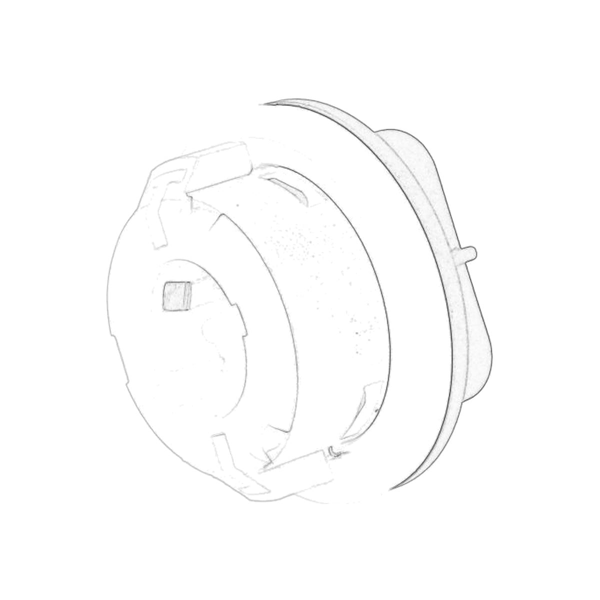 Soclu bec Renault 261342255R – imagine 2