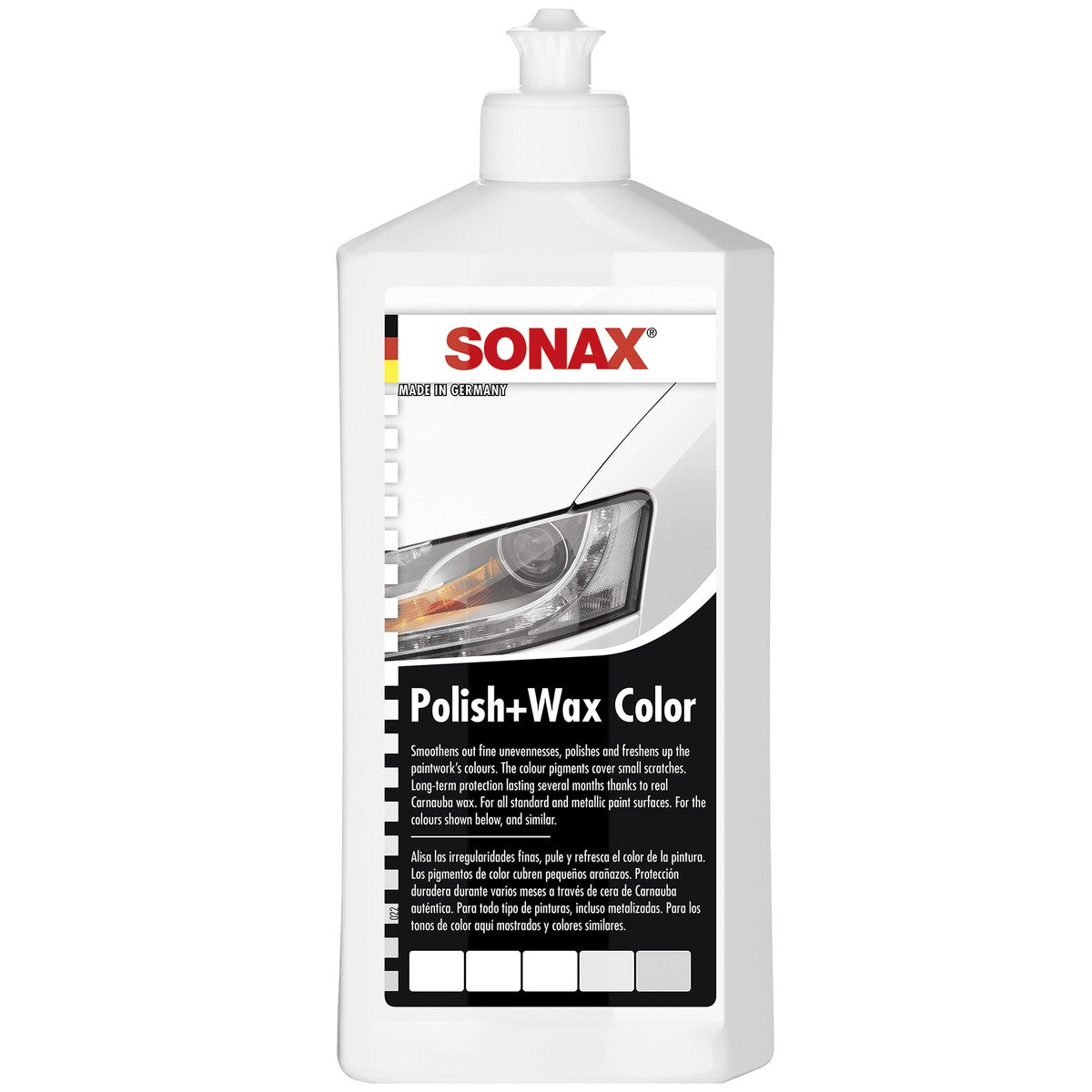 SONAX® Polish&Wax NanoPro, pentru vopsea albă, cod 296000