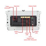 Navigatie auto Android 13 display 9” inch 4gb ram 64gb VW Passat Golf