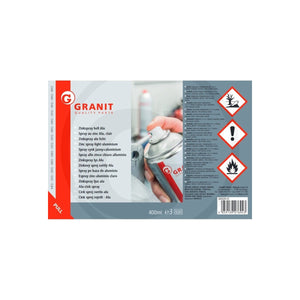 Spray pe baza de zinc deschis pentru aluminiu GRANIT 320320125 – imagine 2