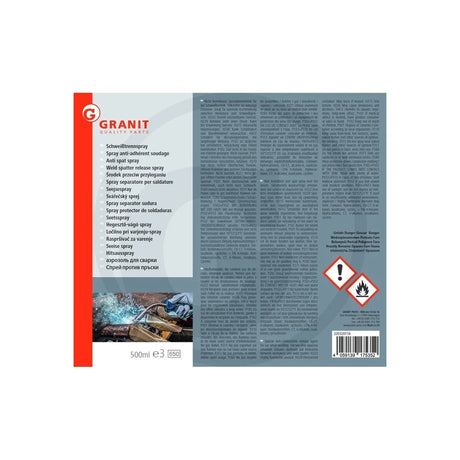 Spray separare sudura, 500 ml GRANIT 320320116 – imagine 2