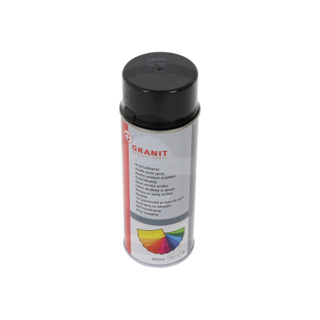 Spray vopsea acrilica RAL 7021 gri inchis compatibil Crown, Linde, Still GRANIT 27077028