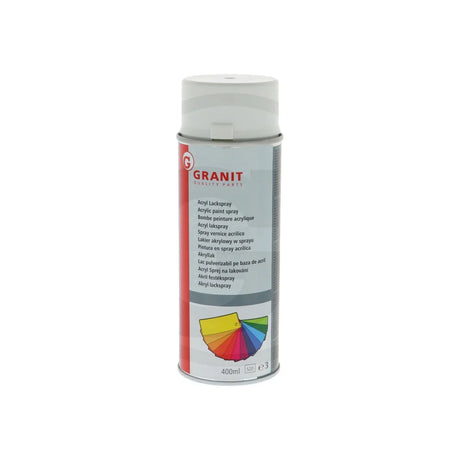 Spray vopsea acrilica RAL 9010 alb GRANIT 27077033