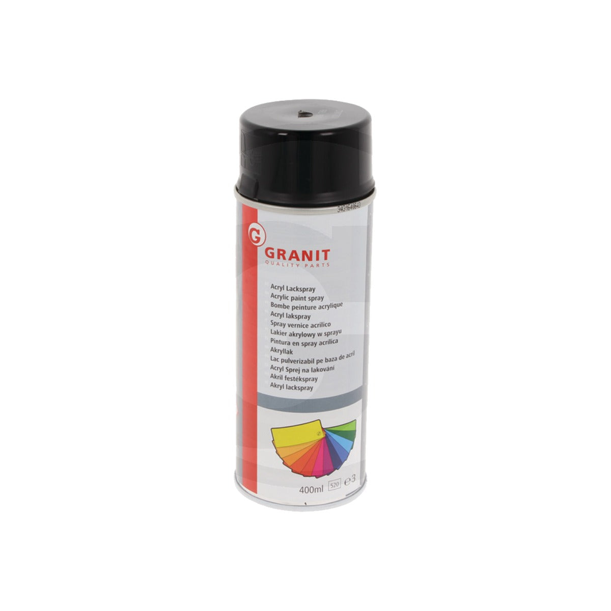 Spray vopsea acrilica RAL 9011 negru grafit GRANIT 27077034