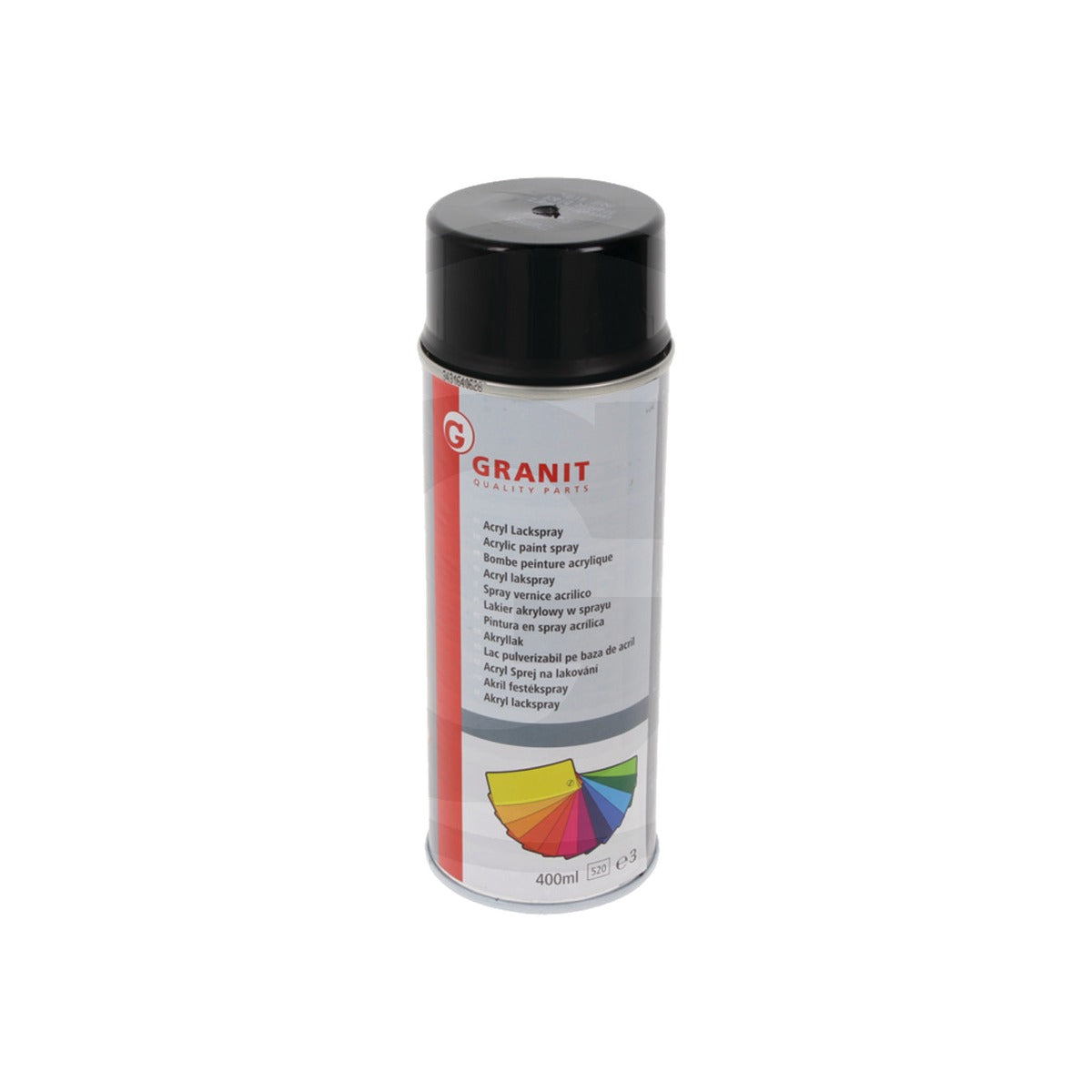Spray vopsea acrilica RAL 9017 negru GRANIT 27077035