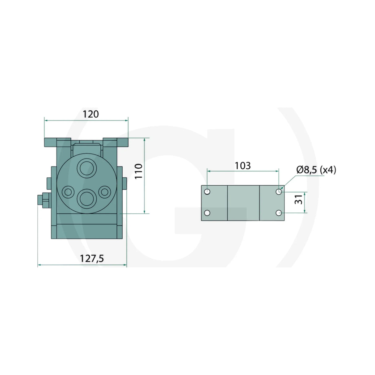 stecher-2p206-2-12g-mc-3