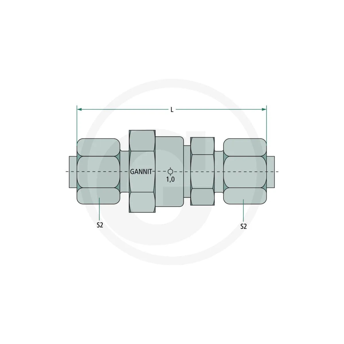 Supapa de retinere RV M 12L