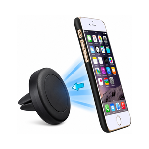 Suport telefon  auto magnetic cu fixare in grila de ventilatie