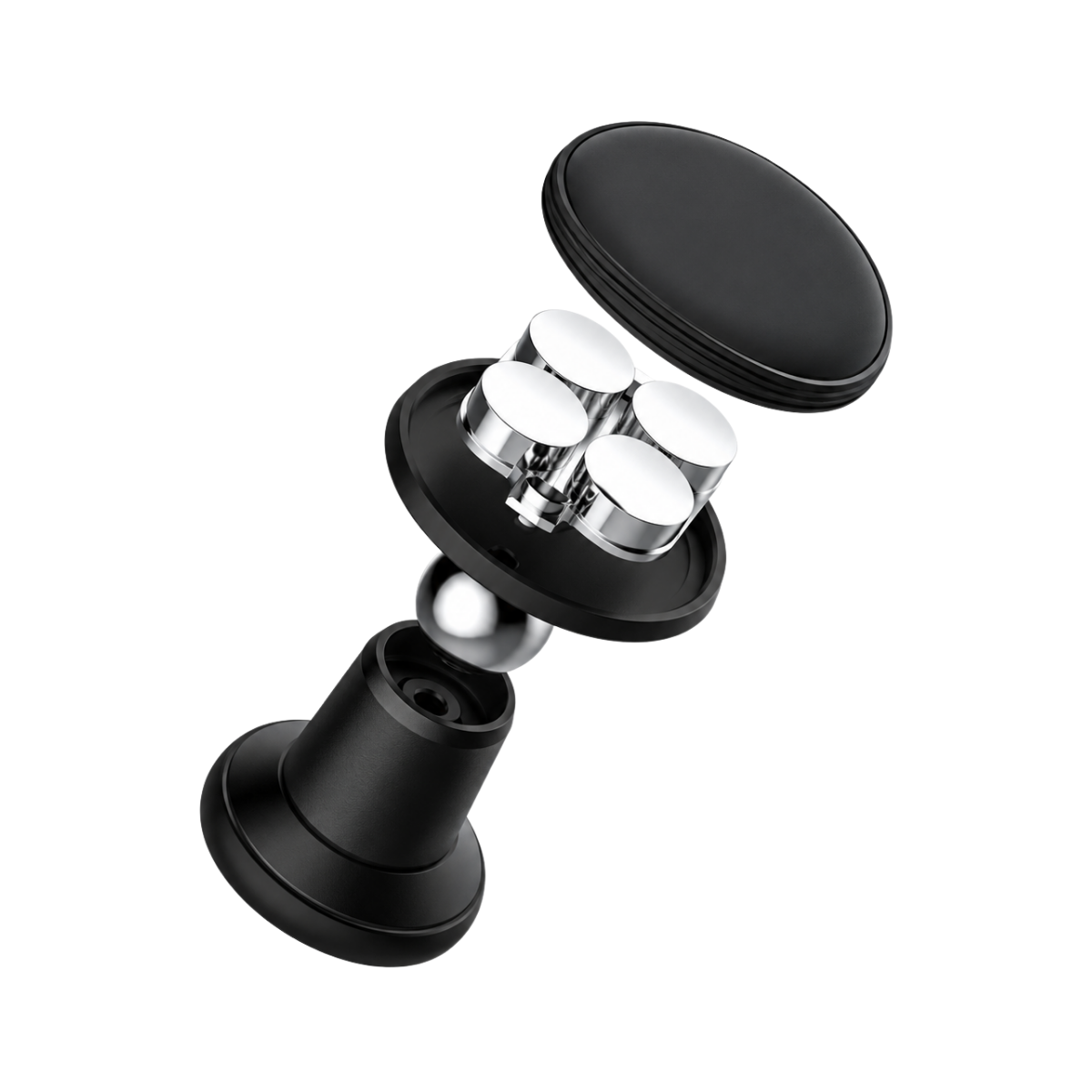 Suport telefon magnetic auto cu fixare pe bord si rotatie 360