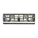 Suport numar inmatriculare auto negru (520 x 133 mm)