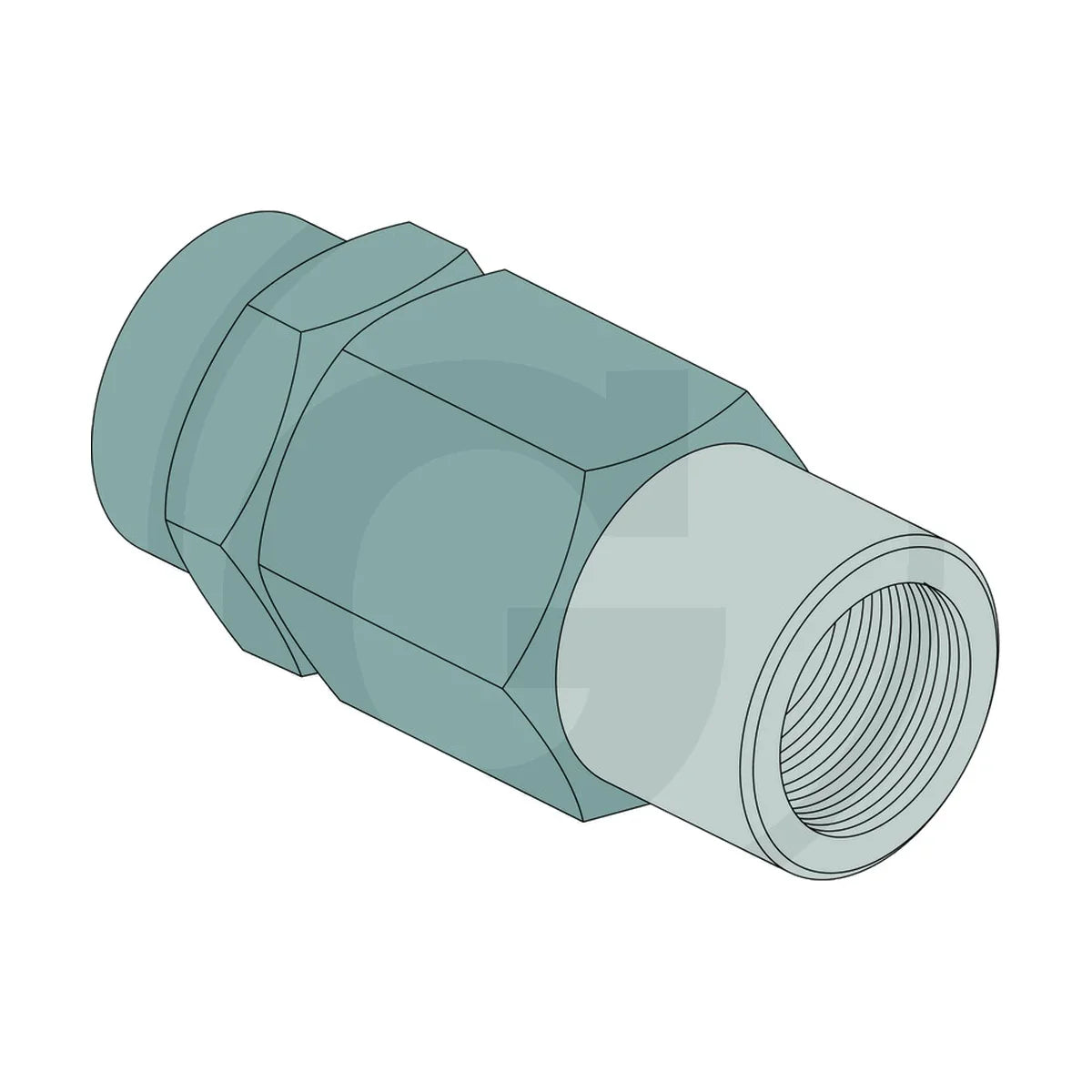 Schita dimensiuni Surub manson GROENEVELD-BEKA 30615ZS1492 – 2