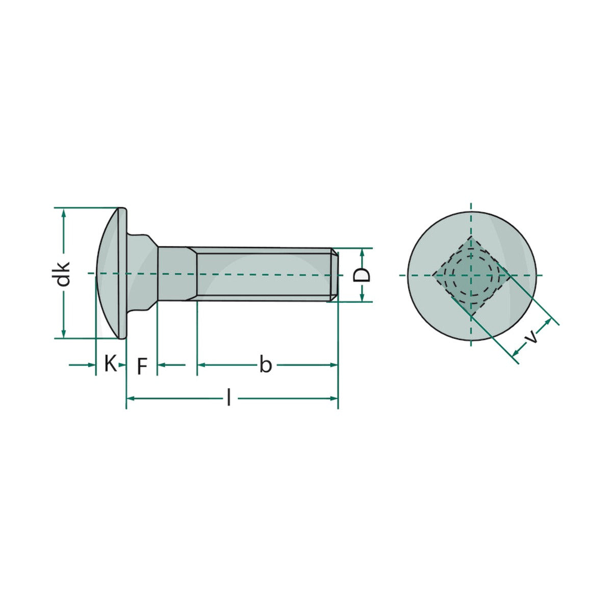 Schita dimensiuni Suruburi de blocare pentru Deutz-Fahr, Lemken, Amazone GRANIT 487603124