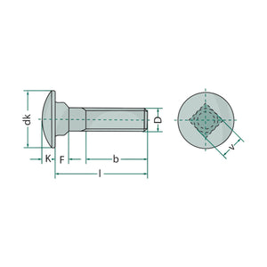 Schita dimensiuni Suruburi de blocare pentru Deutz-Fahr, Lemken, Amazone GRANIT 487603124