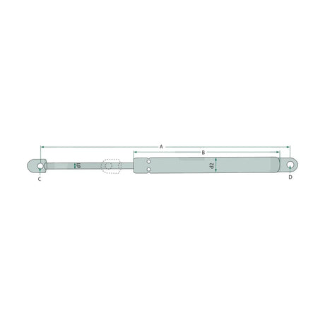 Schita dimensiuni Telescop compatibil Belarus STABILUS 65401000