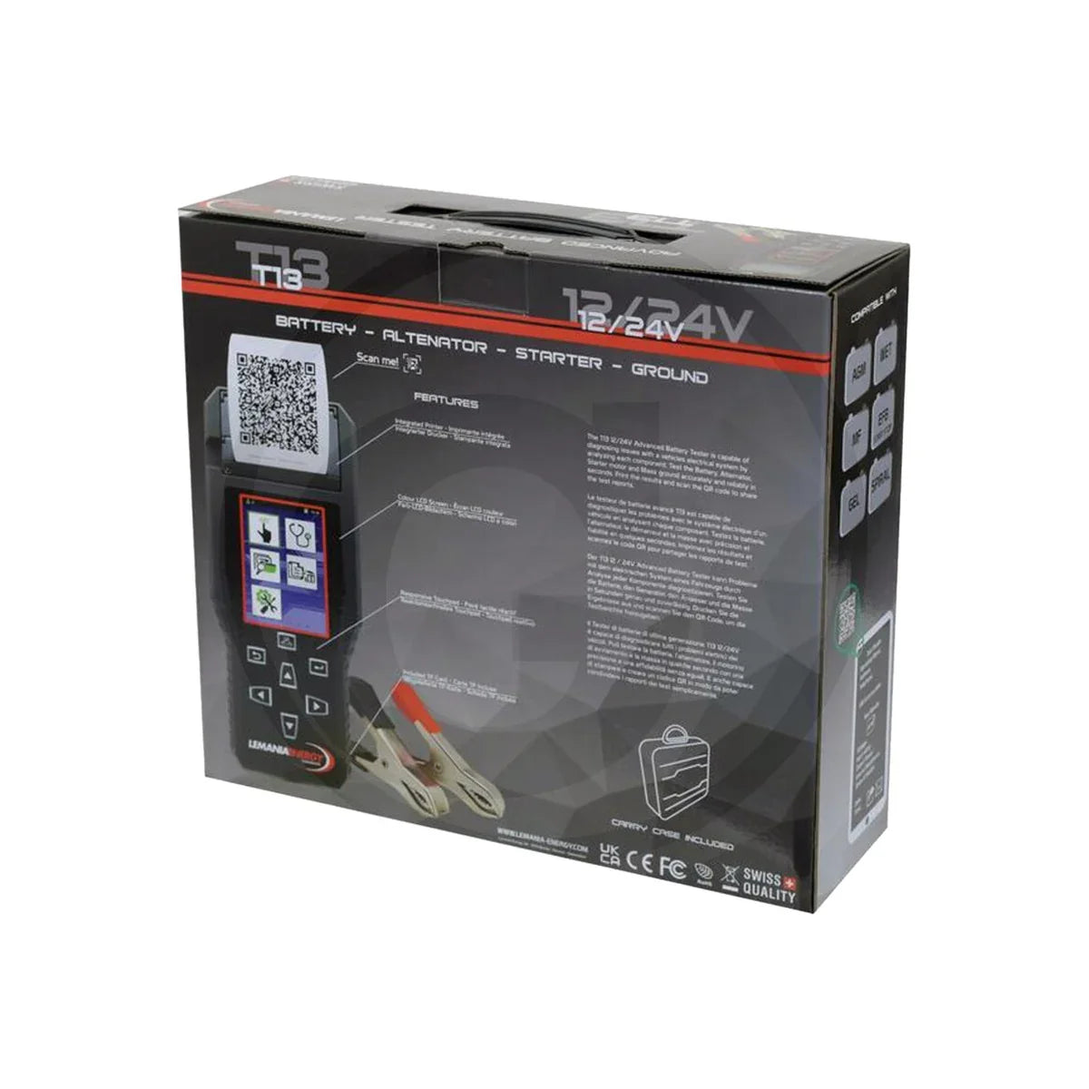 Tester pentru baterie T13 pentru 12 / 24 Volt GRANIT 5070010177 – imagine 7