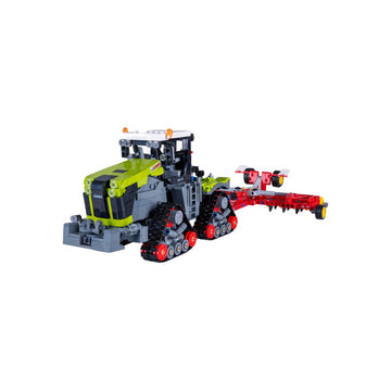 Tractor din caramizi de construit CaDA Claas Xerion 5000, 1336 de piese, scara 1:32 Jamara 47232300