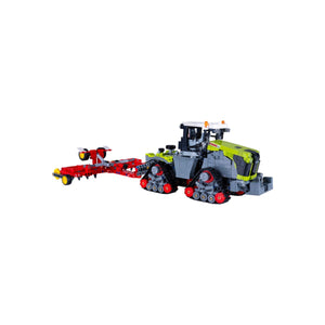 Tractor din caramizi de construit CaDA Claas Xerion 5000, 1336 de piese, scara 1:32 Jamara 47232300 – imagine 6