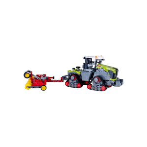 Tractor din caramizi de construit CaDA Claas Xerion 5000, 1336 de piese, scara 1:32 Jamara 47232300 – imagine 7