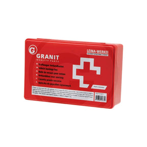 Trusa prim ajutor pentru vehicule, continut conform DIN 13164 GRANIT 50021010011