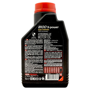 Ulei motor Motul 8100 X-POWER 10W60 1L 106142 – imagine 2