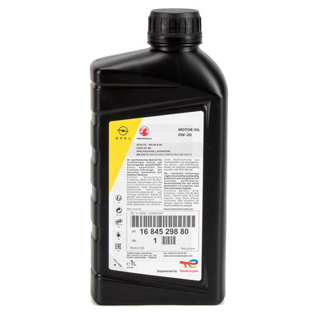 Ulei motor Original Opel 0W20 1L 1684529880
