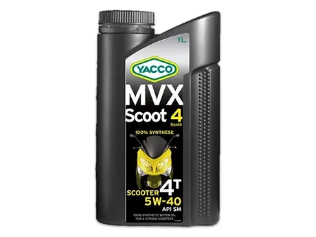 Ulei motor Yacco MVX SCOOT 4 SYNTH SAE 5W40