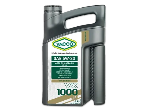 Ulei motor Yacco VX 1000 LE 5W30