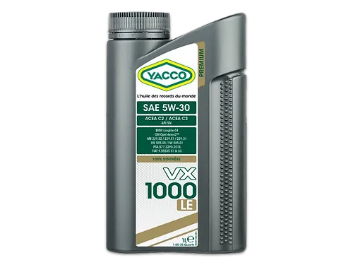 Ulei motor Yacco VX 1000 LE 5W30