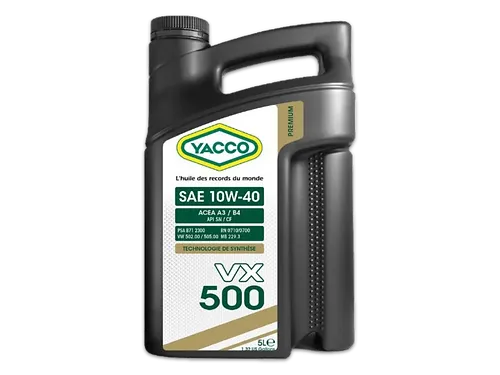 Ulei motor Yacco VX 500 SAE 10W40